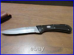 Moore Maker USA Full Tang 2101SP Fixed Blade Buffalo Horn Knife