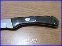 Moore Maker USA Full Tang 2101SP Fixed Blade Buffalo Horn Knife