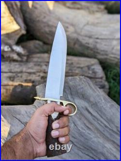 Movie Replica Tombstone Ring Guard Bowie Knife Ike/Billy Clanton Style