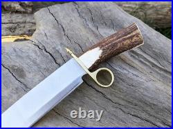 Movie Replica Tombstone Ring Guard Bowie Knife Ike/Billy Clanton Style