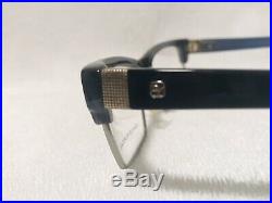NEW! DAVID YURMAN Eyeglasses Frame DY653 05SS SKY Midnight Horn with Silver. 925