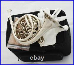 NEW Model Piccolo MiNi French Horn silver nickel Finish With Case