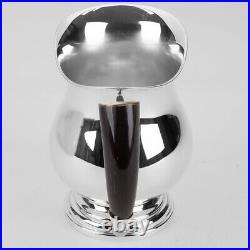 NEW Plata Lappas Silver Plated Pitcher With Horn Handle