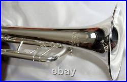 NEW Ryton Silverplated intermediate trumpet with NICE case and 7C mouthpiece