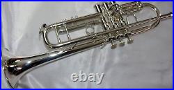 NEW Ryton Silverplated intermediate trumpet with NICE case and 7C mouthpiece