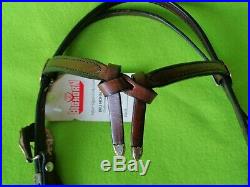 NEW Vintge BIG HORN Silver Show HEADSTALL & BREAST COLLAR SetQUALITYWith TAGS