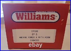 NIB Williams EP5-106 Amtrak Power A With Horn CAB #320