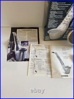 NOT WORKING Casio DH-100 Digital Horn/Saxophone Complete With Box AC Charger