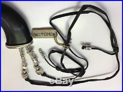 NWT Uno de 50 Leather/Silver-plated Horn Necklace May the energy be with you