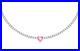 Necklace-Tennis-Silver-Rhodium-Heart-Pink-with-White-Zirconia-Bright-01-far