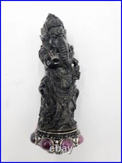 New Balinese Keris/Kris Handle with Ganesha Motif Buffalo Horn