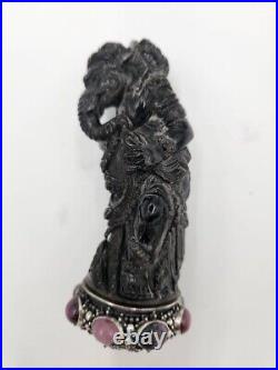 New Balinese Keris/Kris Handle with Ganesha Motif Buffalo Horn