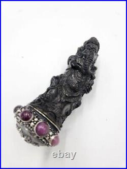 New Balinese Keris/Kris Handle with Ganesha Motif Buffalo Horn