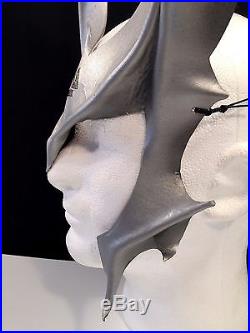 ODIN HORNS Odin Mask Silver Cosplay Horns with Vauknut Symbol LARP Halloween