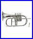 PROME-NIGHT-NEW-SILVER-4-VALVE-Bb-F-FLUGEL-HORN-WITH-FREE-CASE-MOUTHPIECE-01-gp