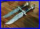 Pair-Custom-Hand-Forged-Damascus-Steel-13-Hunting-Dagger-Knife-With-Stag-Horn-01-vssl