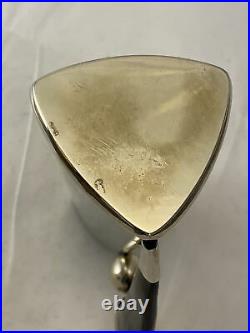 Petri Firenze Silver Pitcher With Horn Handle Handmade MCM