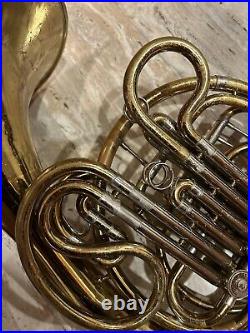Playable Selmer U. S. A. Double French Horn With Case