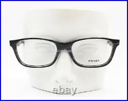 Prada VPR 14P EAR-1O1 Eyeglasses Glasses Blue / Brown Horn 53-17-145
