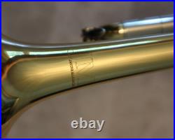 Professional Bb Piccolo Trumpet Brass 4 Valve with case