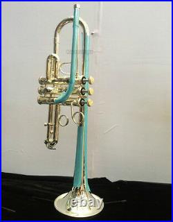 Professional Eb Trumpet Italy design Horn Monel Valves Detachable Bell With Case