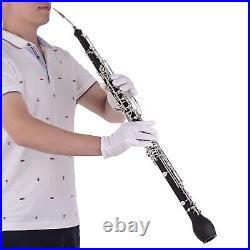 Professional English Horn Synthetic Wood Body Silver-Plated Keys with Case F8Z7