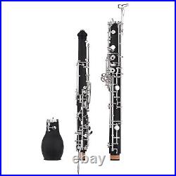 Professional English Horn Synthetic Wood Body Silver-Plated Keys with Case F8Z7