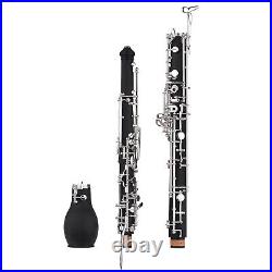 Professional English Horn Synthetic Wood Body Silver-Plated Keys with Case K8L2