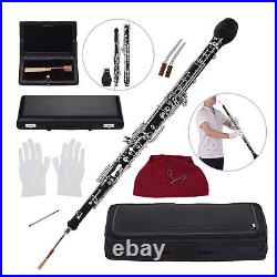 Professional English Horn Synthetic Wood Body Silver-Plated Keys with Case W1G4