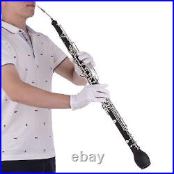 Professional F Key English Horn Synthetic Wood Body with Silver-Plated Keys Set