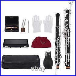 Professional F Key English Horn Synthetic Wood Body with Silver-Plated Keys T8T1