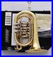 Professional-JINBAO-Gold-Rotary-Valve-Bb-Cornet-Horn-Cupronickel-Pipe-With-case-01-auib