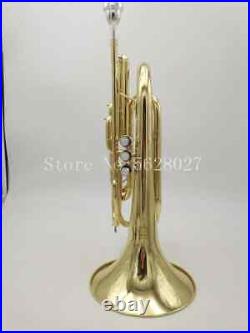 Professional Marching Baritone Brass Bb Horn With Case