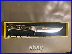 Puma Skinner Stag Horn German Made Hunting Knife with Leather Sheath With Box