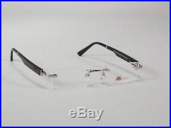 Rimless Frame with Natural Horn Temples