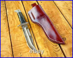 ST Knives 120 General Fixed Blade Knife with Leather Sheath