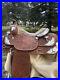 STUNNING-Broken-Horn-Western-Pleasure-Show-Saddle-With-Sterling-Silver-Accents-01-dx