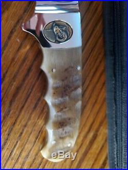 Schrade D' holder Knife Ram with Sheephorn Serial # 257 NEW IN BOX