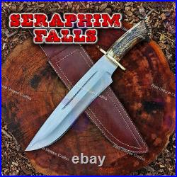 Seraphim Falls Bowie MUELA MAGNUM STAG 26 Replica Surviva knife Stag Horn Handle