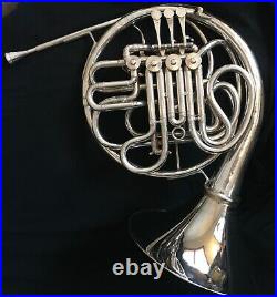 Silver Plated Custom Screw-Bell Converted Conn 6D, With Case & Extra Bell Flare