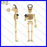 Skull-Dangle-Earrings-Skull-With-Horn-and-Rose-Gothic-Jewelry-Gold-Skull-Earring-01-aur