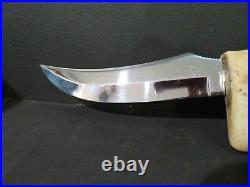 Stag Horn Handle Knife Sheath With Sheath 15 3/4