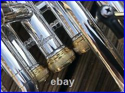 Stomvi Master #5981 Bb Flugel Horn -Silver With Copper Bell Stunning Condition