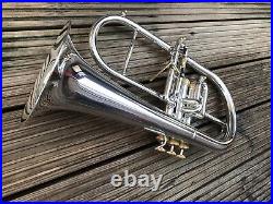 Stomvi Master #5981 Bb Flugel Horn -Silver With Copper Bell Stunning Condition