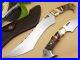 Stunning-Handmade-D2-Steel-Hunting-Knife-bowie-With-Stag-Antler-Handle-01-gkc