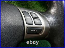 Subaru Exiga Ya5/4 Genuine Steering Black/Silver With Horn Pad No Inflators