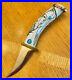 Ted-Miller-Hunting-Fixed-Blade-Knife-Custom-Turquoise-Stones-with-Antler-Stand-01-nreo