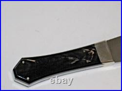 Terry Barrett 25th Anniversary Knifemaker Guild Bowie Arkansas Toothpick Sheath