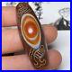Tibetan-Old-Agate-Dzi-Natural-Eyes-Inlaid-with-silver-Horn-Bead-Pendant-M0117-01-ywov