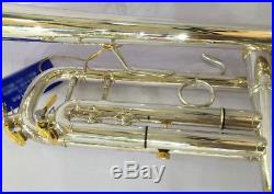 Top new silver plated Bb trumpet horn with mouthpiece case 4-7/8 bell